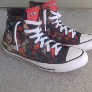 harley quinn shoes converse
